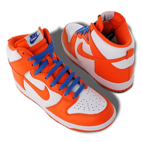 Orange Nike Dunk Shoes